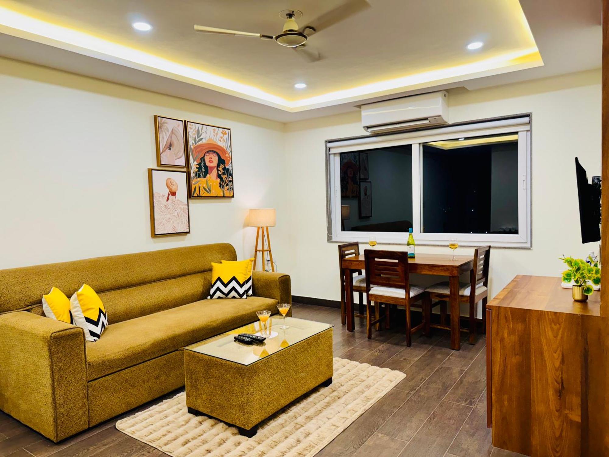Bluo Amani Vagator - Boutique Hotel Goa 안주나 객실 사진