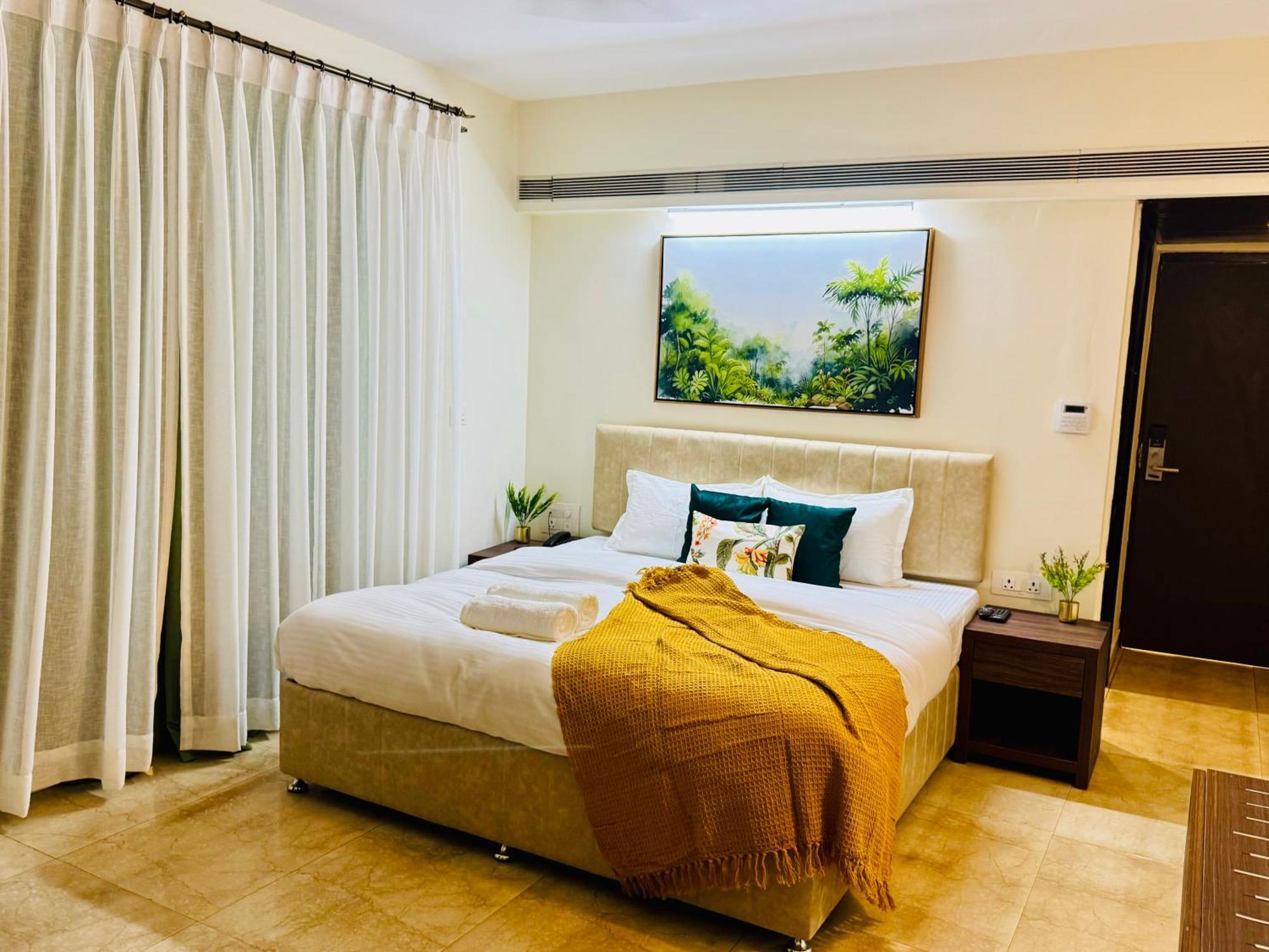Bluo Amani Vagator - Boutique Hotel Goa 안주나 객실 사진