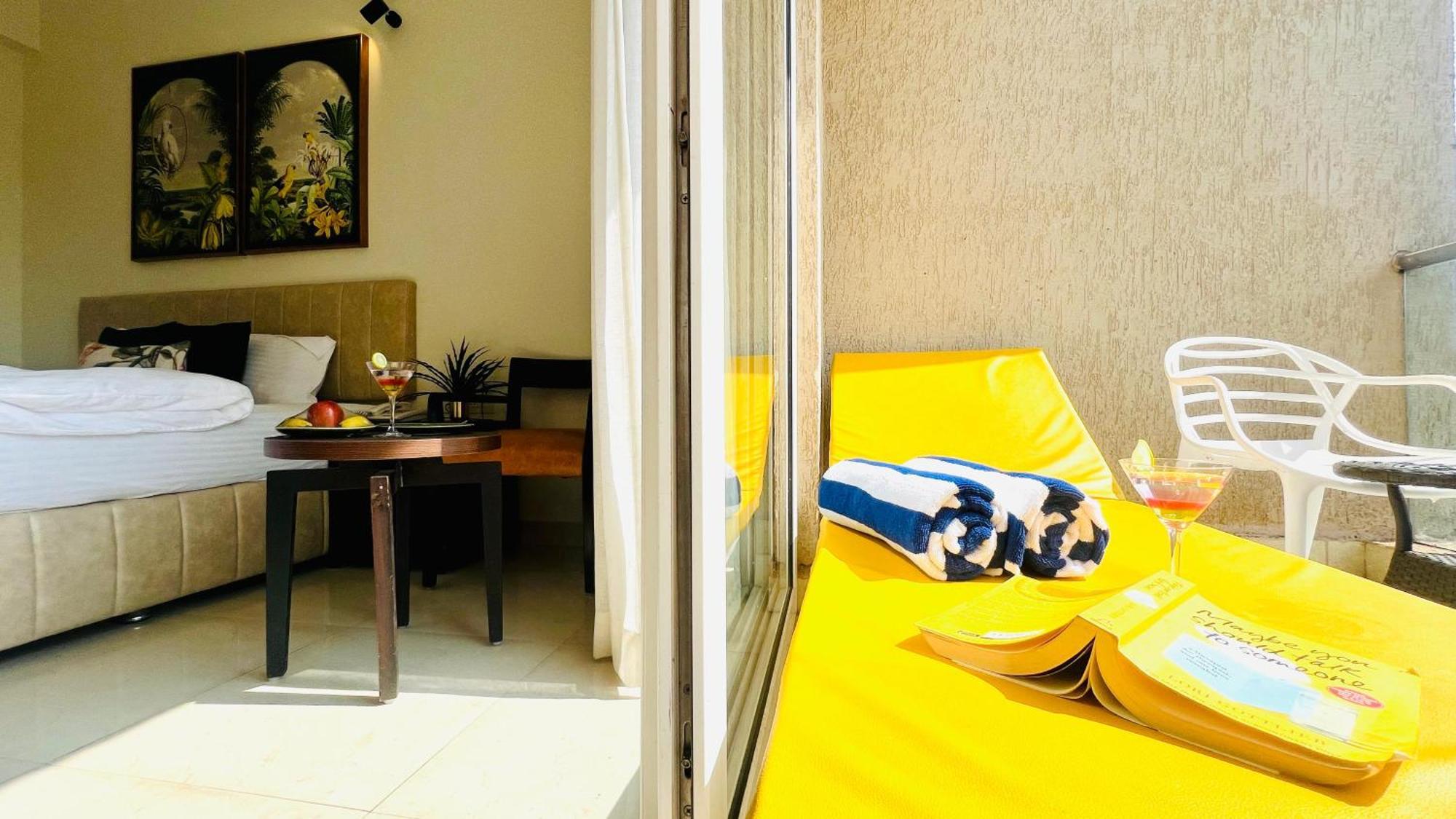 Bluo Amani Vagator - Boutique Hotel Goa 안주나 외부 사진