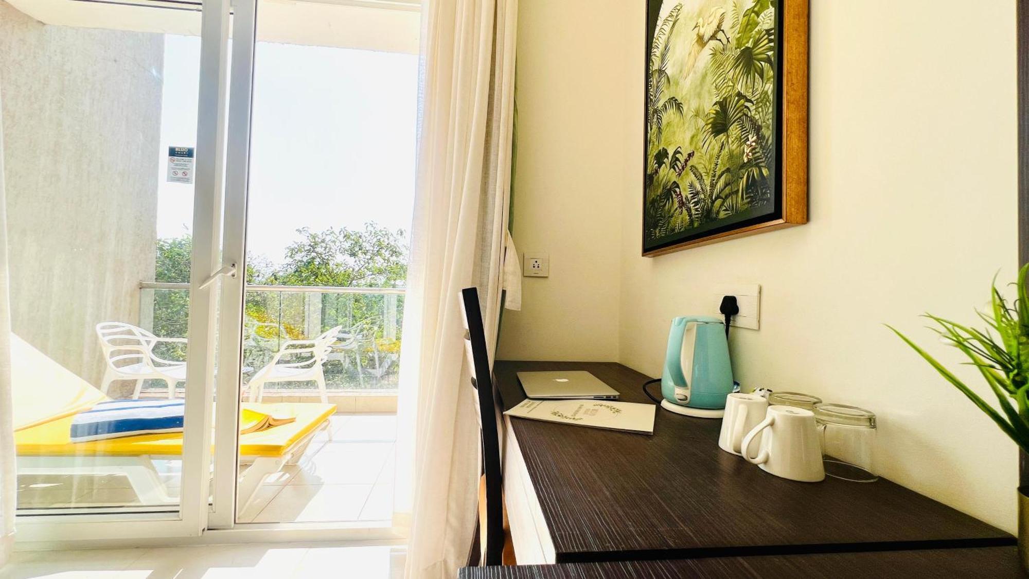 Bluo Amani Vagator - Boutique Hotel Goa 안주나 객실 사진