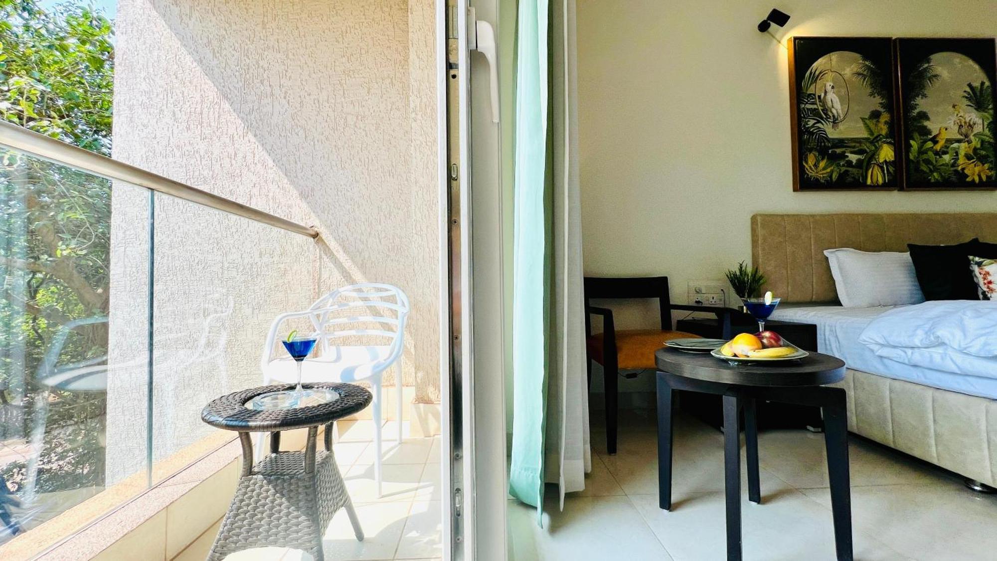 Bluo Amani Vagator - Boutique Hotel Goa 안주나 외부 사진
